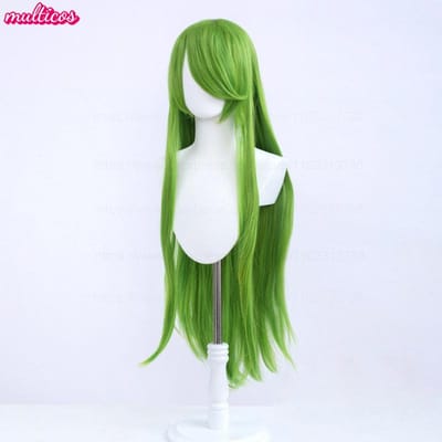 Hoge Kwaliteit Anime 100cm Lang Recht Cosplay Pruik Zwart Wit Rood Roze Bruin Goud Blauw Blond Paars Hittebestendig Haar Pruiken