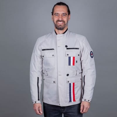 Helstons Hoggar Fabrics Jas Zilver - Jas