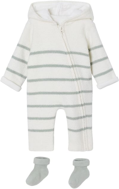 Vertbaudet Babypakje in tricot + sokken