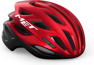 MET Estro MIPS Fietshelm Mannen & Vrouwen – Race Fietshelm Volwassenen - Maat M (56-58cm) - Red Black Metallic Glossy