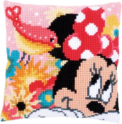 Vervaco - Kruissteekkussen kit - Disney Psst ik heb een geheim - PN-0167644 - Borduren - Borduurpakket - Borduurpakket volwassenen - Borduurpakket kind