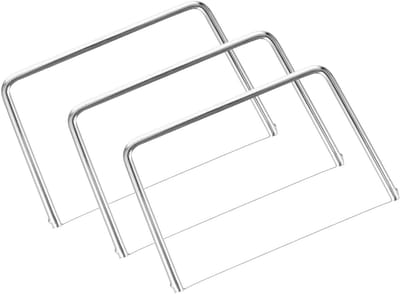 3-delige Kaas Snijder Set met Draad voor Perfecte Plakken Kaas, Boter en Zeep - Keuken Gereedschap voor Kaasblokken en Boter
