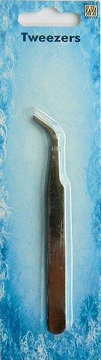 pins003 - Nellie Snellen - pincet (tweezers) gebogen punt - TS-15