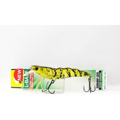 Leurre coulant Yo Zuri Duel L Bass Shrimp 90SS F1240-GSEB (5037) yellow