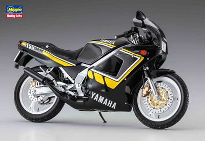 Hasegawa Modelbouwpakket Militaire voertuigen - 21743 Yamaha TZR250 2AW - New Yamaha Black Plastic - 1:12 - Modelbouw