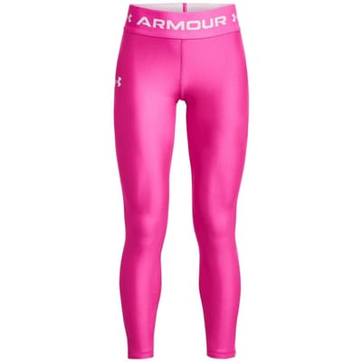Under Armour Meisjes Legging met logo (Roze/Wit)