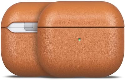 Echte leren hoes voor AirPods 3e generatie - Handgemaakte leren case voor optimale bescherming