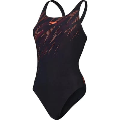 Speedo Eco+ H-boom Placem Muscleb Badpak 08694-17525 - Kleur Zwart-multicolour - Maat 40