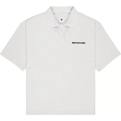 Dc Shoes Classic Club Korte Mouw Poloshirt Beige M Man