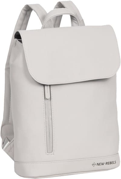 New Rebels Daley Rugzak 13L Waterafstotend - Stijlvolle rugzak met meerdere opbergvakken - Verstelbare schouderbanden - Duurzaam en lichtgewicht ontwerp - Schouderrugzak voor unisex - Beige