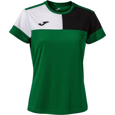 Women's t-shirt joma camiseta manga sky green-black, l