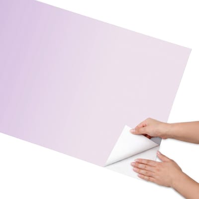 Coloray Meubel Wrap Folie - Paars Meubelfolie - 65x130 cm - Meubel Wrap Folie Lila kleurovergang - Plakfolie Meubels - Minimalist Meubelfolie - Decoratiefolie Zelfklevend - Slaapkamer decoratie - Achtergronden en patronen