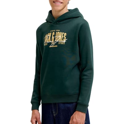 JACK & JONES - JJAERO SWEAT HOOD JNR Heren Trui
