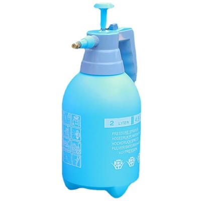 2L Spuitfles Plastic Gieter Hoge Luchtdruk Verdikte Waterspuit voor Tuin Blauw blauw