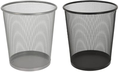 Metalen Prullenbak 30 cm - Duurzaam en Stijlvol Afvalbeheer