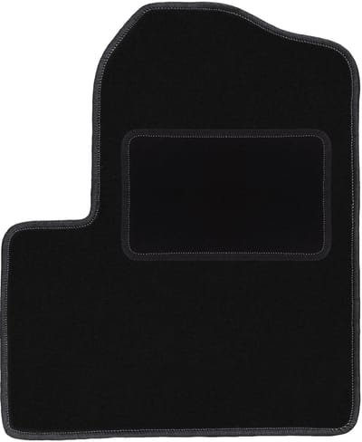 Bestuurdersmat zwart voor: Ford Connect combivan (2003-2012)