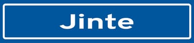 Fotofabriek Straatnaambord Jinte | Straatnaambord met naam | Cadeau Jinte