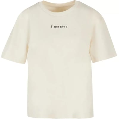 Dames-T-shirt Miss Tee I Don't Give A F