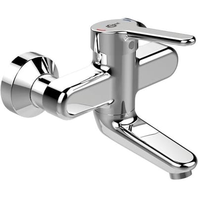Ideal Standard 2 wall-mounted basin mixer, spout 10 cm BC114AA