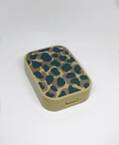 Leopard love lenzendoosje | 2 lenzenbakjes en inclusief alle nodige applicators | Lenzenhouder | Bruin