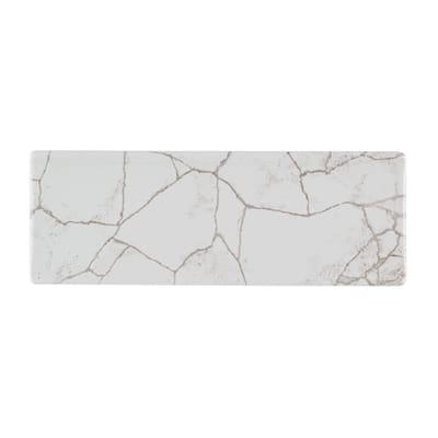 Churchill Studio Prints Kintsugi Agate Grey Ovaal Bord 25 x 9cm (6 stuks)