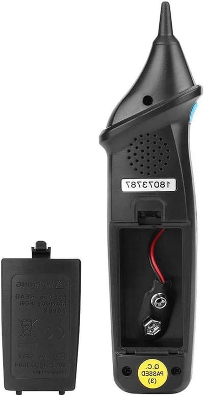 Spanningstester Pen - Voltmeter Detector - Elektrische Inspectie - Contactloos Meten - AC 12-1000V - Zwart