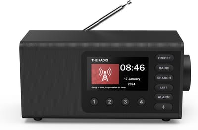 Hama Digitale radio "DR1001BT", FM/DAB/DAB+, zwart