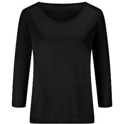 Shirt ronde hals Van Fadenmeister Berlin zwart
