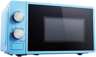Magnetron Oven - Solo Magnetron - Snel Eten Opwarmen - Geluidsarme Werking - 20 liter - Blauw