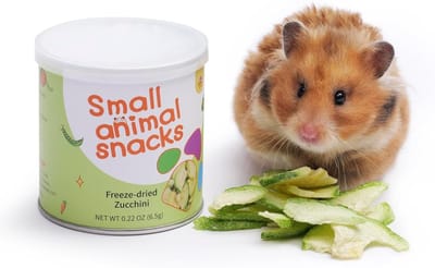 Natuurlijke snacks en speeltjes voor dwerghamsters, Syrische hamsters en andere kleine huisdieren - Bevroren gedroogde traktaties voor muizen, lemmingen en degus