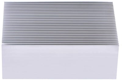 Aluminium Koellichaam - Koelplaat - Warmteafvoer Elektronica - 23 Lamellen Ontwerp - 100x69x36 mm