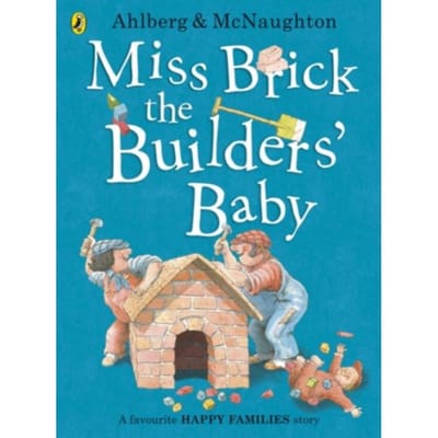 Miss Brick The Builders' Baby - Happy Families - Allan Ahlberg