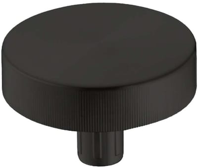 Hansgrohe Toebehoren - Draaibare knop voor afvoer A11, mat zwart 40953670
