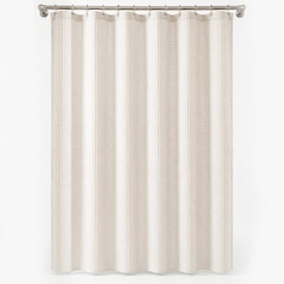 CRLYN® Douchegordijn Anti Schimmel - Gordijn voor Douchestang - Doucheset - Beige