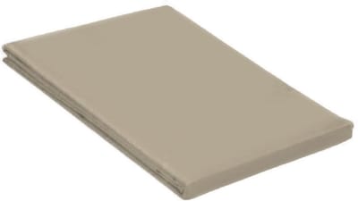 Comfortabel Hotelkwaliteit Laken - 150x250 cm - 100% Katoen - Taupe Bedlaken - Eenpersoons - Zacht & Fris