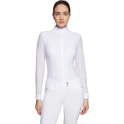 Samshield Marina Wedstrijdshirt Lange Mouwen Dames XS Wit
