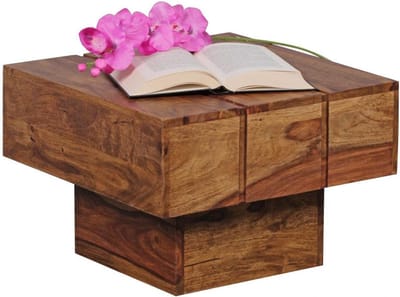 Gate39 - Sira 44 x 44 Salontafel - Bruin