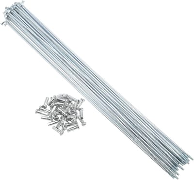 Fiets Spaak Set - Wiel Spaken - Fietsreparatie - Carbon Staal Galvaniseerd - 251mm - Zilver