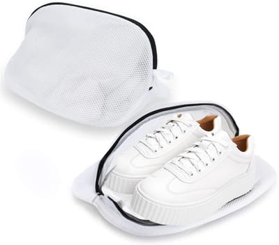 Allecto - Waszakken voor Schoenen - Bescherm je Sneakers - Duurzaam materiaal - Ideaal voor wasmachine - Sneakers veilig reinigen - Geschikt voor a...