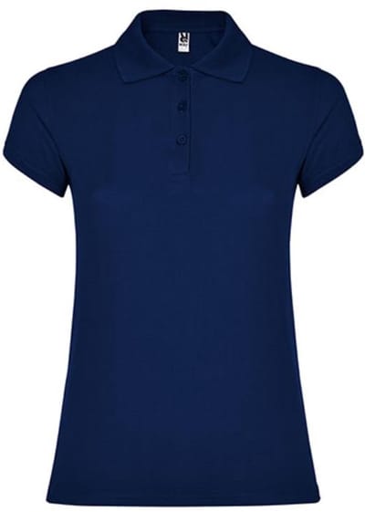 Roly - Star Dames Polo - Navy Blue 55 maat XXL