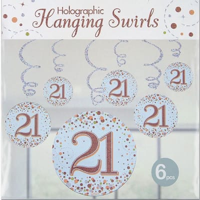 Oaktree - Swirls Sparkling Rose Gold - 21 jaar