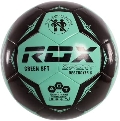 Voetbalbal Rox Destroyer maat 5 Verde Sft FÚTBOL 11