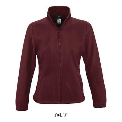 SOL'S Women´s Fleece Jacket North L745 - Burgundy - L