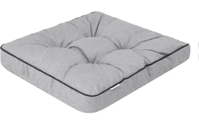 Hobbygarden Klara Tuinkussen Grijs – Set van 4 Stoelkussens – Waterafstotend, UV-bestendig en Comfortabel