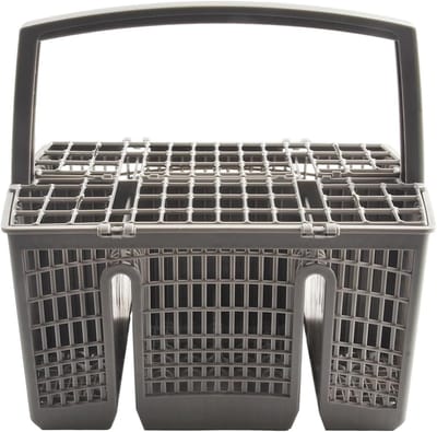 Vaatwasser bestekmand - Reserveonderdeel keuken - Keuken organiseren - Compatibel met meerdere merken - 23.2 x 15.6 cm - Grijs