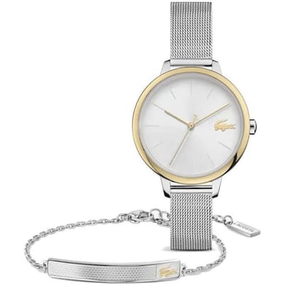 LACOSTE CANNES Coffret Cadeau et 2070013 [Lacoste] (Bracelet de montre) Femmes [Occasion] white