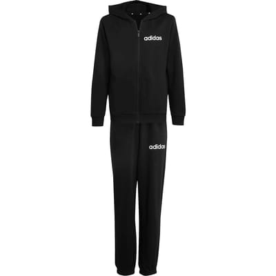 Adidas Essentials Trainingspak Zwart 11-12 Years Kinderen