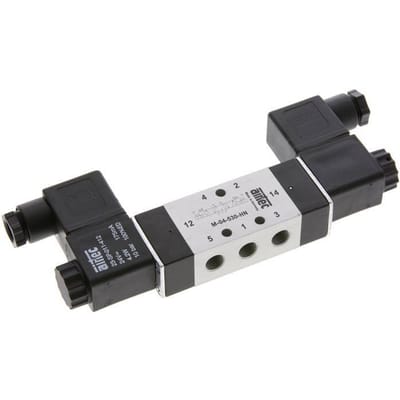 5/3 G1/8'' Midden Gesloten Magneetventiel 115V AC 3-10bar/42-140psi Airtec