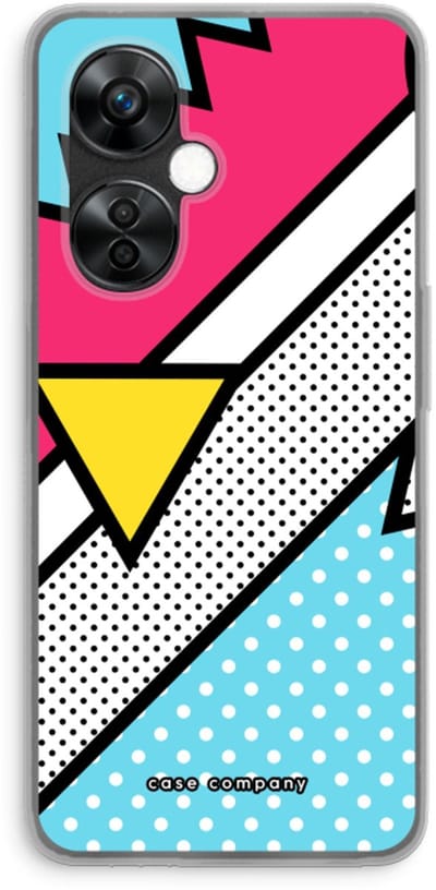 Case Company® - Hoesje geschikt voor OnePlus Nord CE 3 Lite hoesje - Pop Art #3 - Soft Cover Telefoonhoesje - Bescherming aan alle Kanten en Schermrand