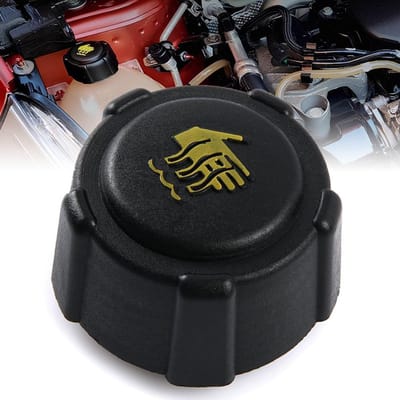 Radiateur Deksel - Water Tank Cap - Motor Koeling - Directe Vervanging - 1 Stuk - Zwart